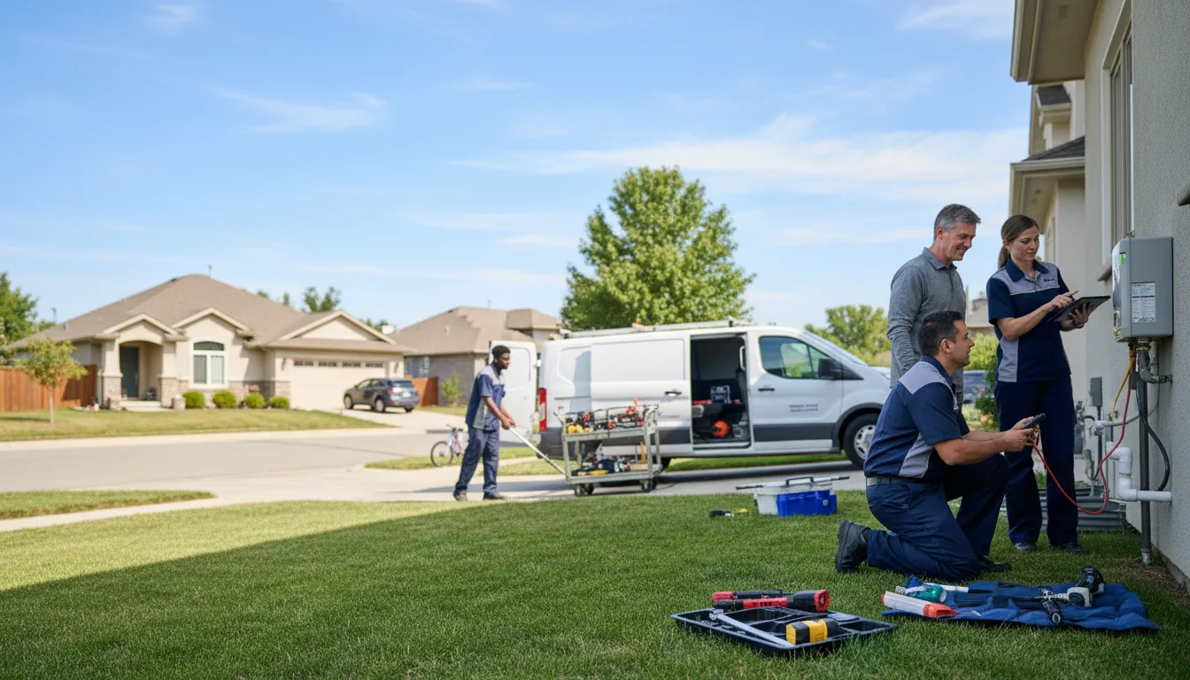 Tankless water heater service in Cambridge, NE